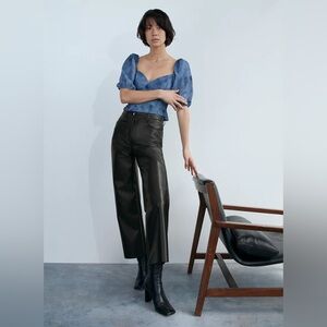 Aritzia Wilfred Melina Vegan Leather Pants